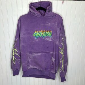 Childish RC Purple Haze Robs Motors Vintage 1995 Hoodie Size Medium